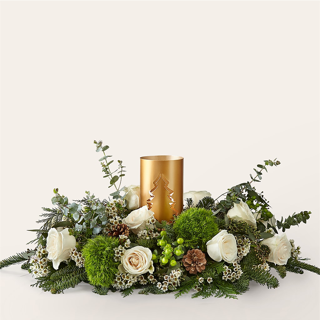 Chestnuts Roasting Centerpiece – LESLIE'S FLOWERS & PARTY SUPPLIES, Howell NJ