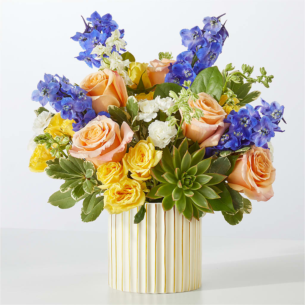 Cobalt Reverie Bouquet – LESLIE'S FLOWERS & PARTY SUPPLIES, Howell NJ