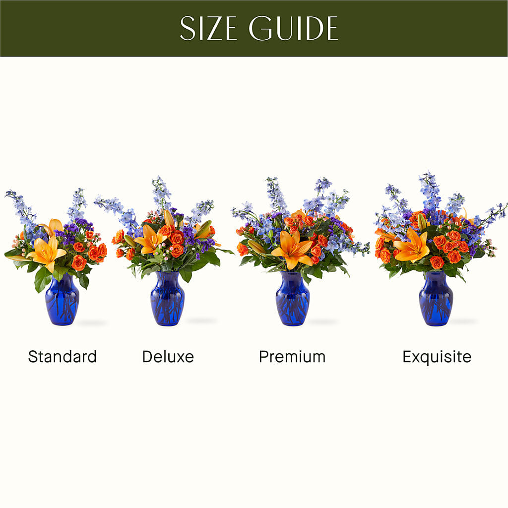 Radiant Citrus Bouquet – LESLIE'S FLOWERS & PARTY SUPPLIES, Howell NJ