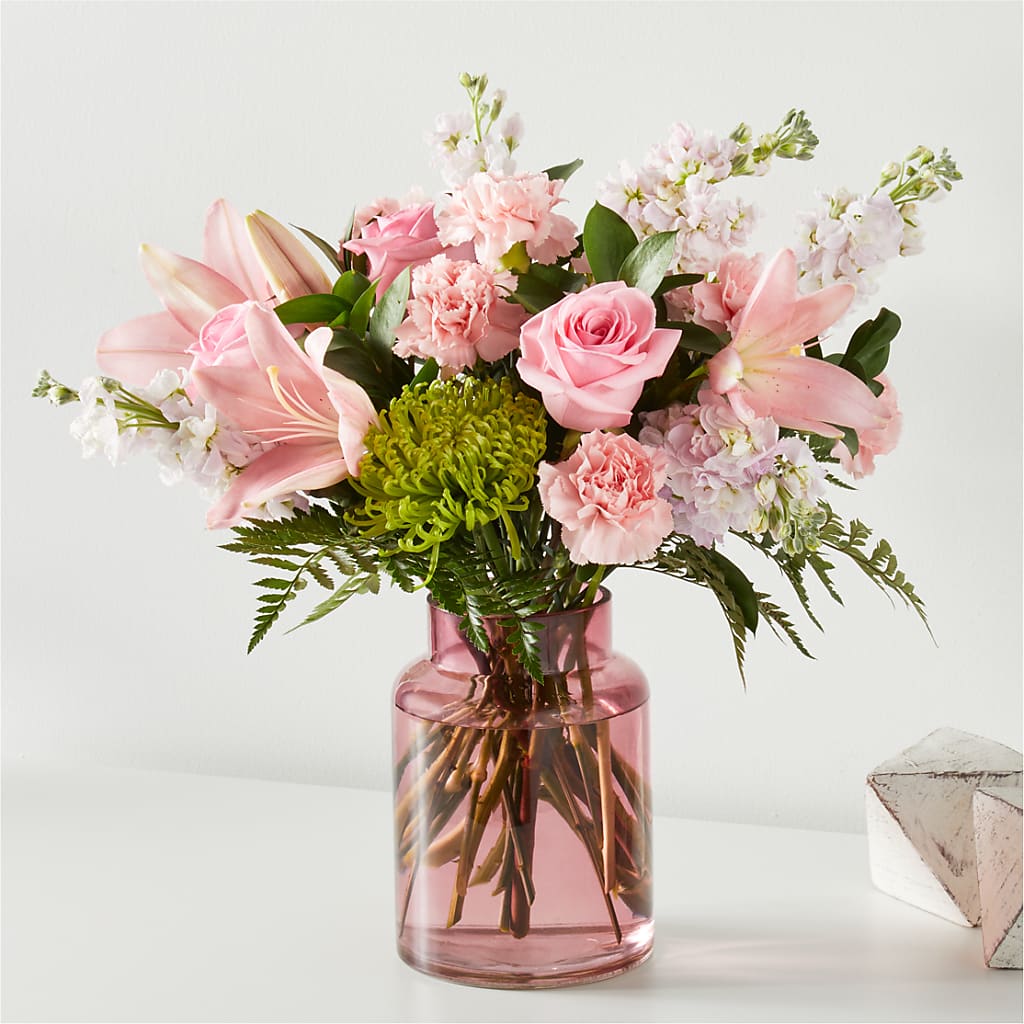 Pretty in Pink Bouquet – LESLIE'S FLOWERS & PARTY SUPPLIES, Howell NJ