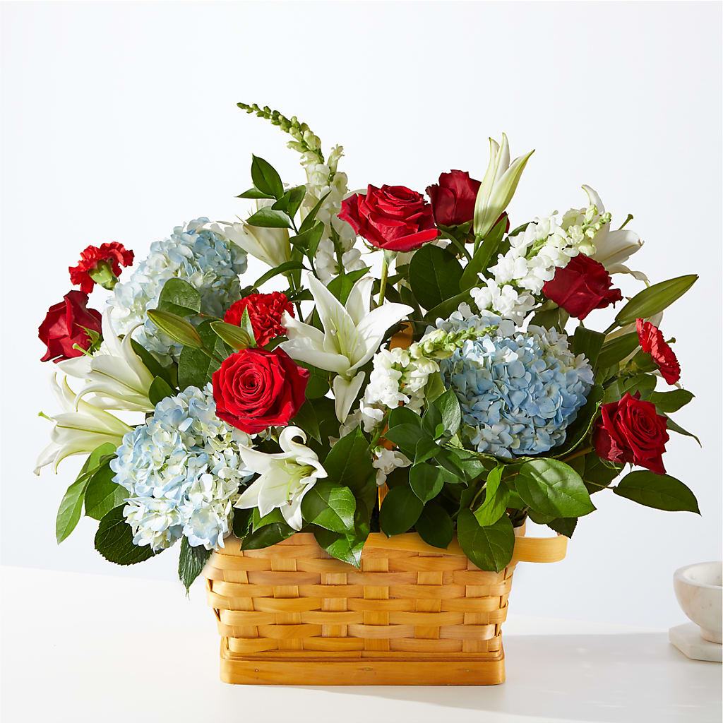 Greater Glory Basket – LESLIE'S FLOWERS & PARTY SUPPLIES, Howell NJ