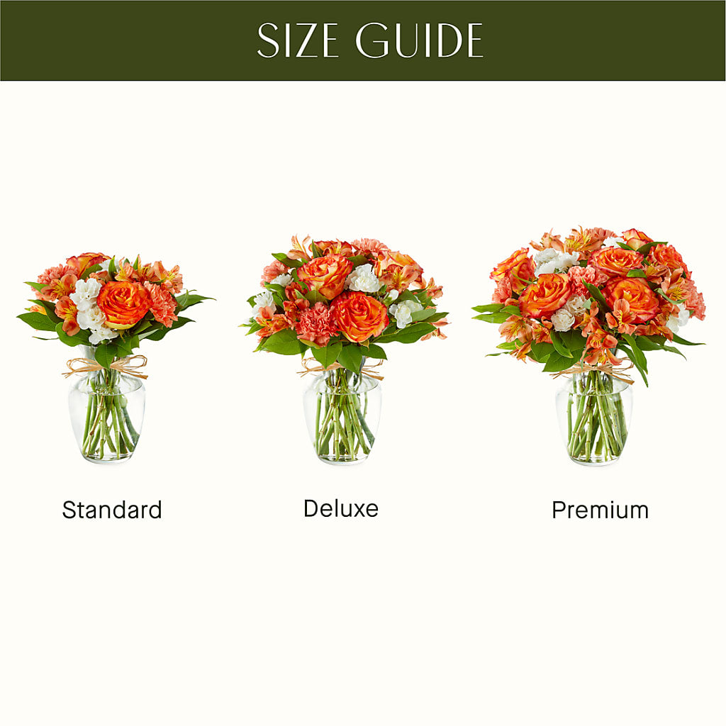 Apricot Glow Bouquet – LESLIE'S FLOWERS & PARTY SUPPLIES, Howell NJ