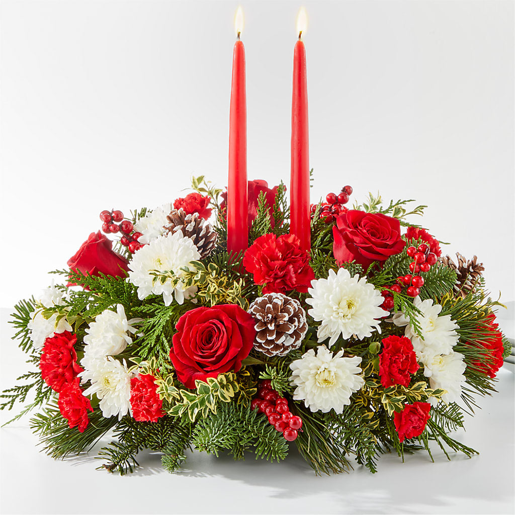 Holiday Soiree Centerpiece – LESLIE'S FLOWERS & PARTY SUPPLIES, Howell NJ