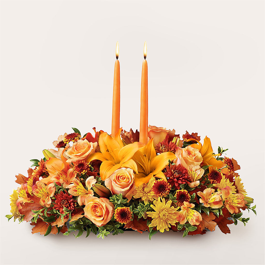 Traditions Centerpiece – LESLIE'S FLOWERS & PARTY SUPPLIES, Howell NJ
