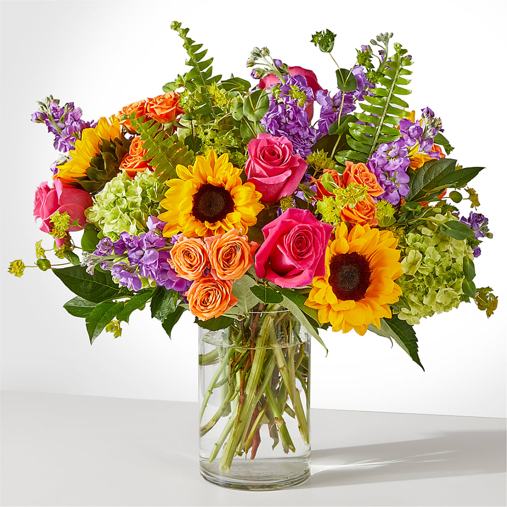 Vibrant Greetings Bouquet – LESLIE'S FLOWERS & PARTY SUPPLIES, Howell NJ