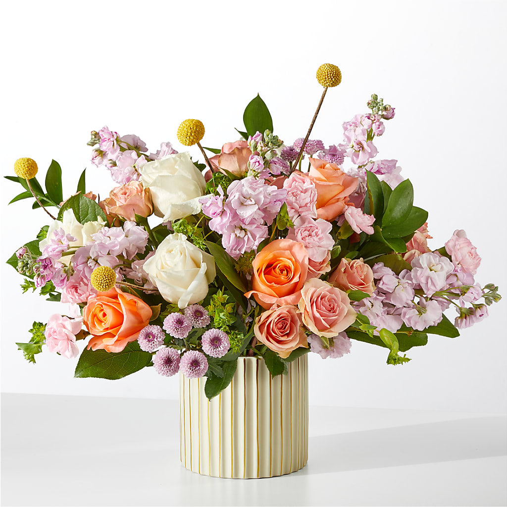 French Market Bouquet with Ivory Vase – LESLIE'S FLOWERS & PARTY SUPPLIES, Howell NJ