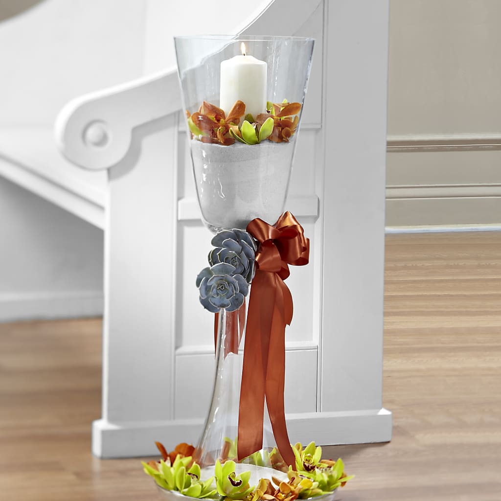 Matrimony Pew Decor – LESLIE'S FLOWERS & PARTY SUPPLIES, Howell NJ