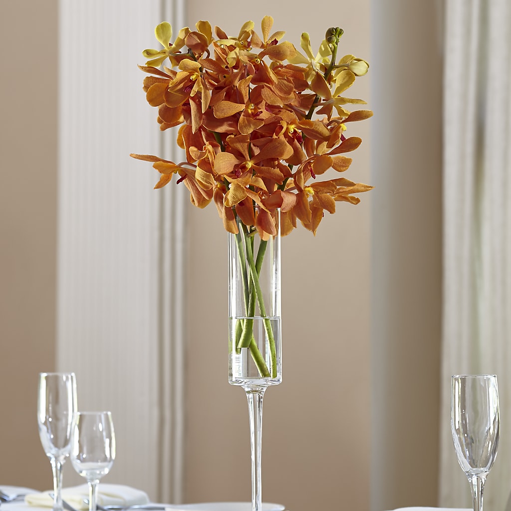 Orange Mokara Bouquet – LESLIE'S FLOWERS & PARTY SUPPLIES, Howell NJ