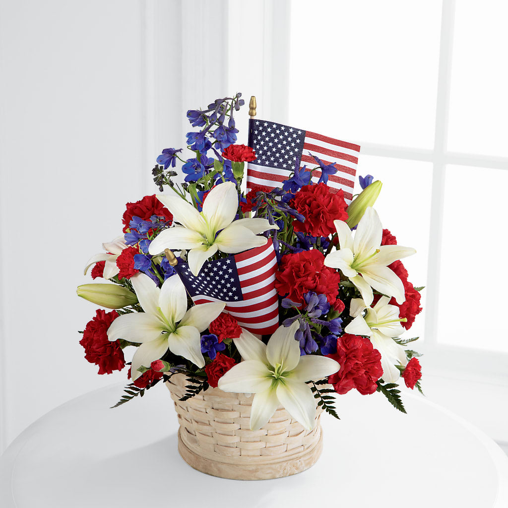 American Glory Bouquet – LESLIE'S FLOWERS & PARTY SUPPLIES, Howell NJ
