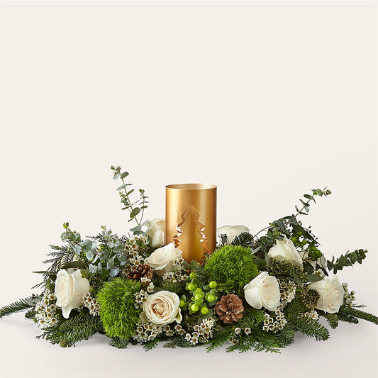 Chestnuts Roasting Centerpiece – LESLIE'S FLOWERS & PARTY SUPPLIES, Howell NJ