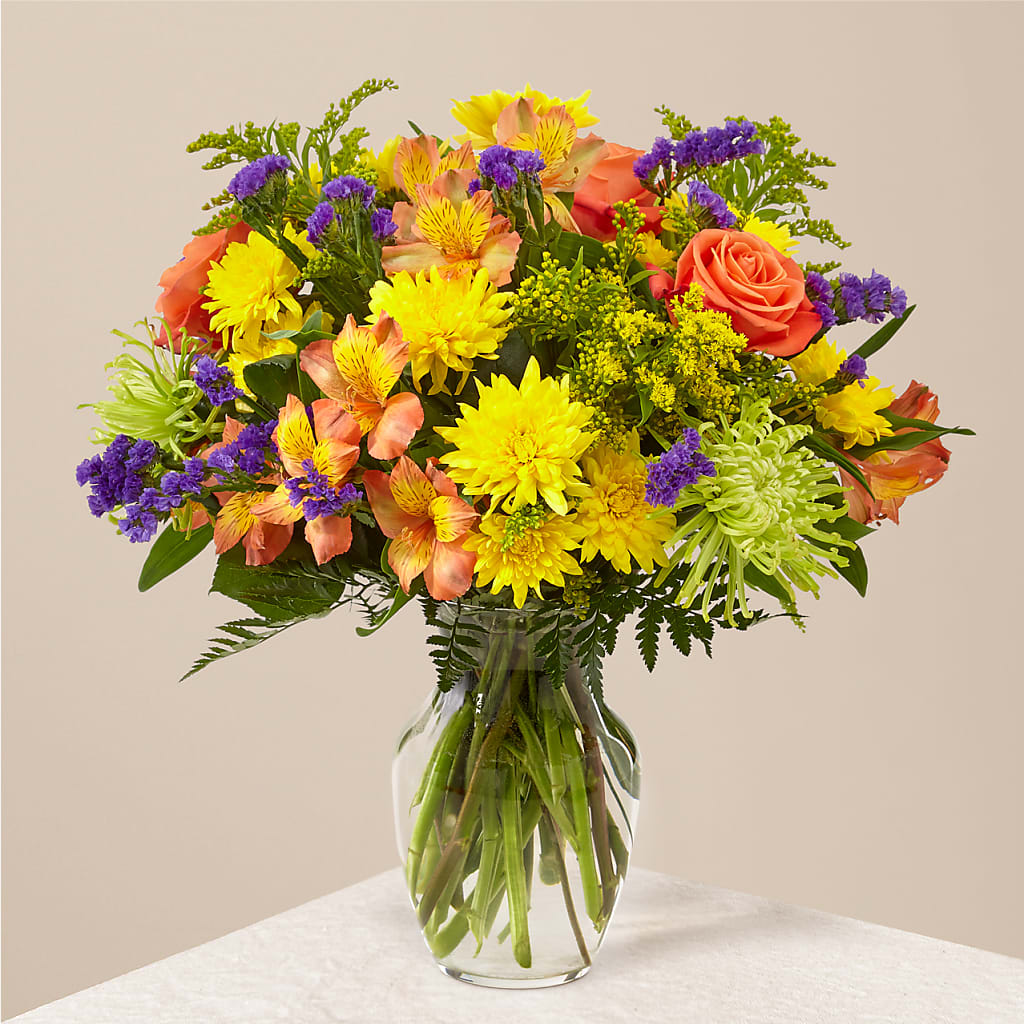 Marmalade Skies Bouquet – LESLIE'S FLOWERS & PARTY SUPPLIES, Howell NJ