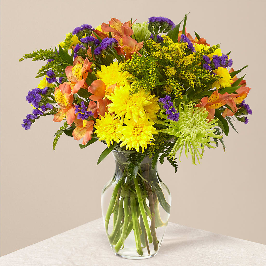 Marmalade Skies Bouquet – LESLIE'S FLOWERS & PARTY SUPPLIES, Howell NJ