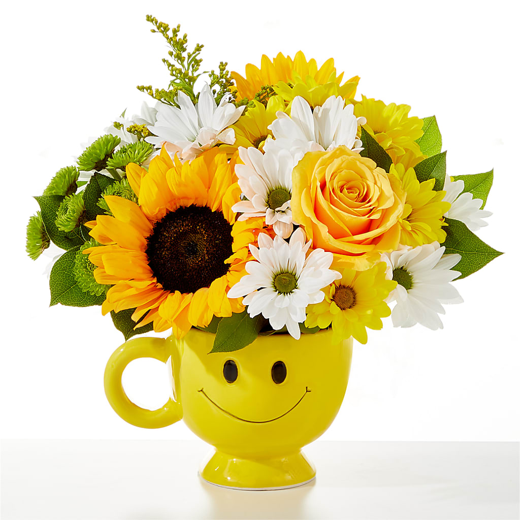 Be Happy Bouquet – LESLIE'S FLOWERS & PARTY SUPPLIES, Howell NJ