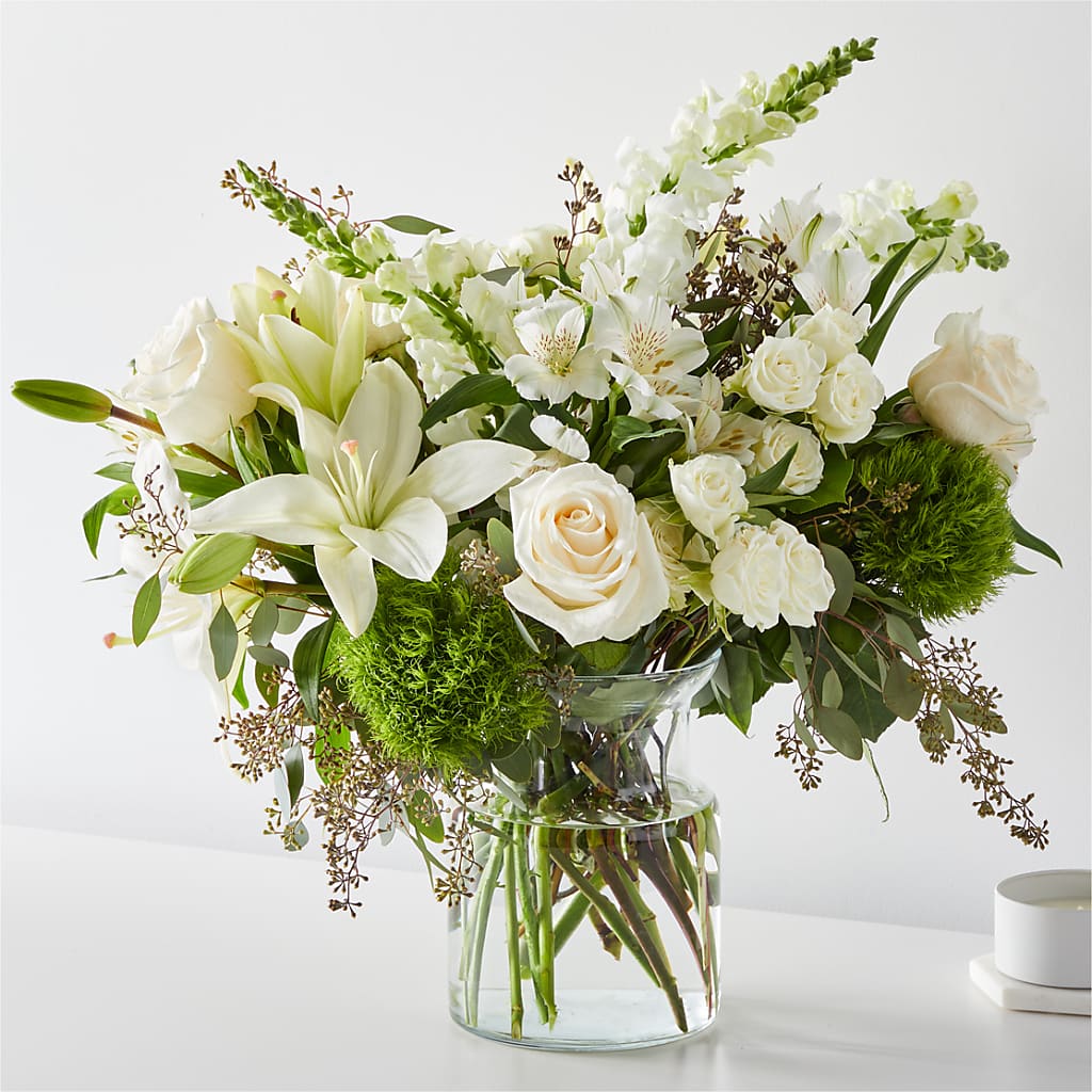 Fresh Linen Bouquet – LESLIE'S FLOWERS & PARTY SUPPLIES, Howell NJ
