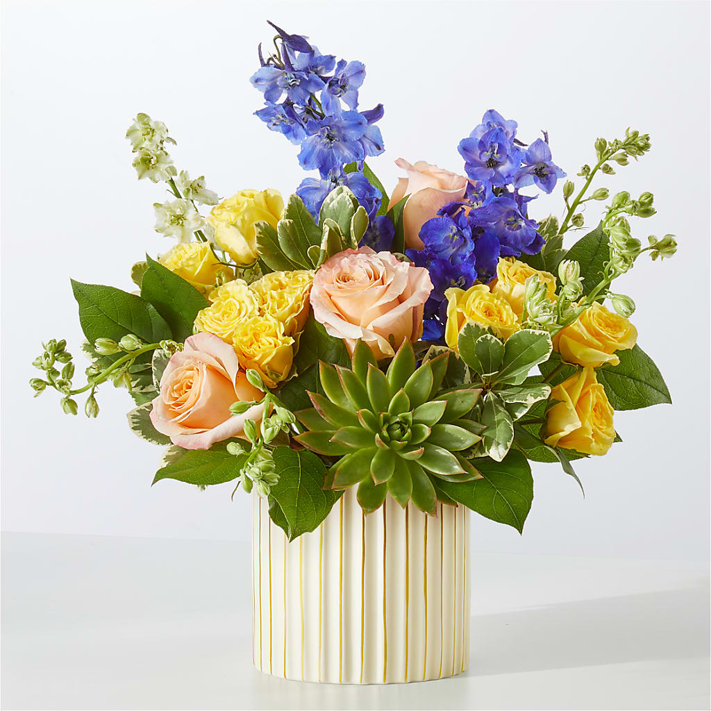 Cobalt Reverie Bouquet – LESLIE'S FLOWERS & PARTY SUPPLIES, Howell NJ