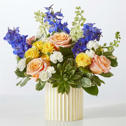 Cobalt Reverie Bouquet – LESLIE'S FLOWERS & PARTY SUPPLIES, Howell NJ