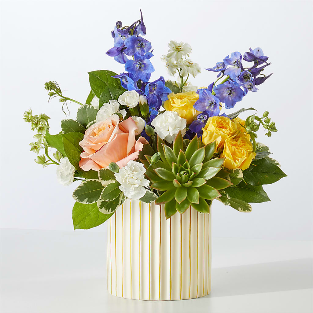 Cobalt Reverie Bouquet – LESLIE'S FLOWERS & PARTY SUPPLIES, Howell NJ