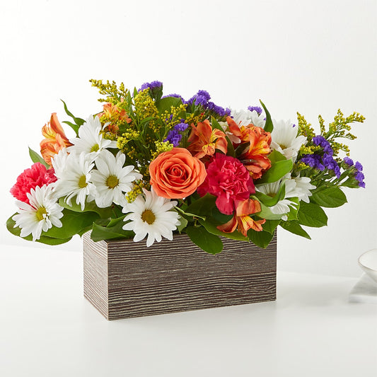 Oopsie Daisy Box Bouquet – LESLIE'S FLOWERS & PARTY SUPPLIES, Howell NJ