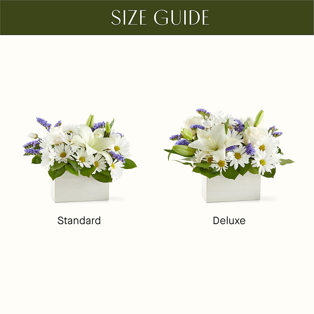 Beyond Blue Box Bouquet – LESLIE'S FLOWERS & PARTY SUPPLIES, Howell NJ