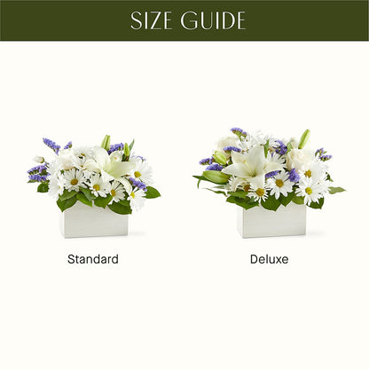 Beyond Blue Box Bouquet – LESLIE'S FLOWERS & PARTY SUPPLIES, Howell NJ