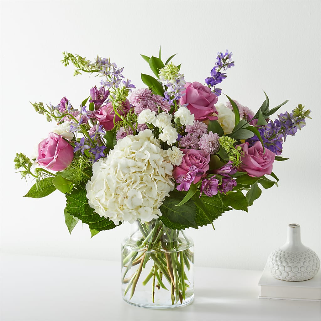 Violet Caress Bouquet – LESLIE'S FLOWERS & PARTY SUPPLIES, Howell NJ