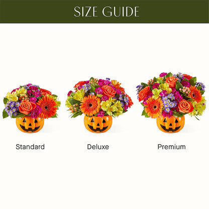 Tricks & Treats Pumpkin – LESLIE'S FLOWERS & PARTY SUPPLIES, Howell NJ