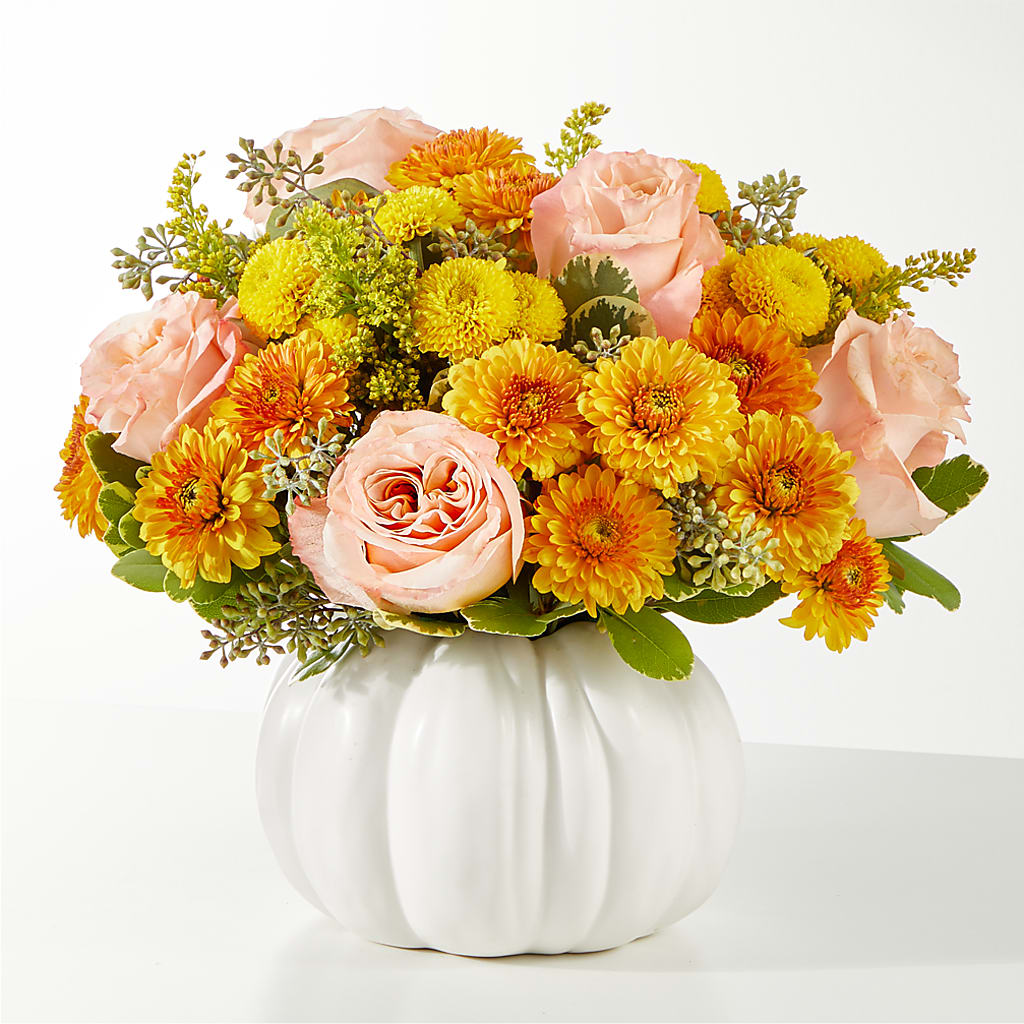 Peachy Pumpkin – LESLIE'S FLOWERS & PARTY SUPPLIES, Howell NJ