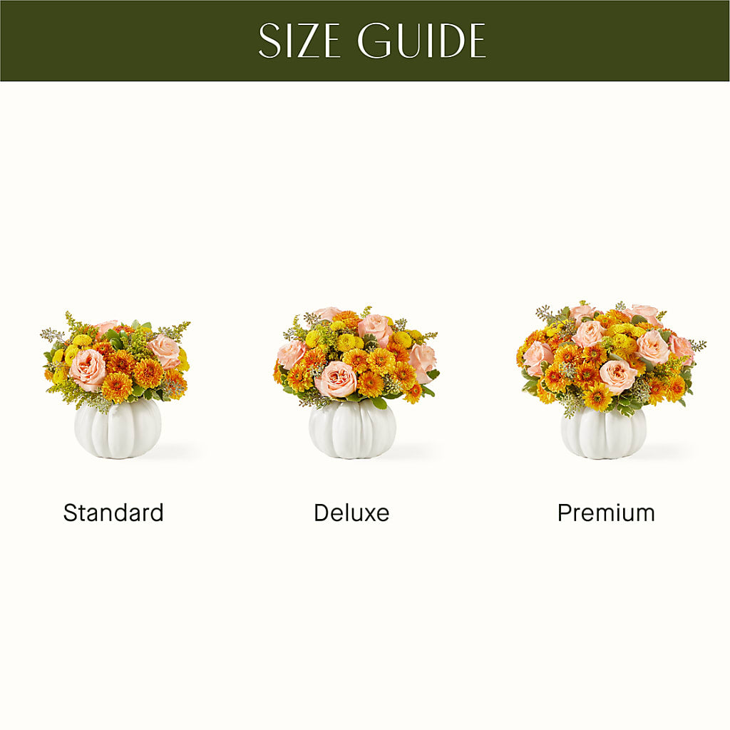 Peachy Pumpkin – LESLIE'S FLOWERS & PARTY SUPPLIES, Howell NJ