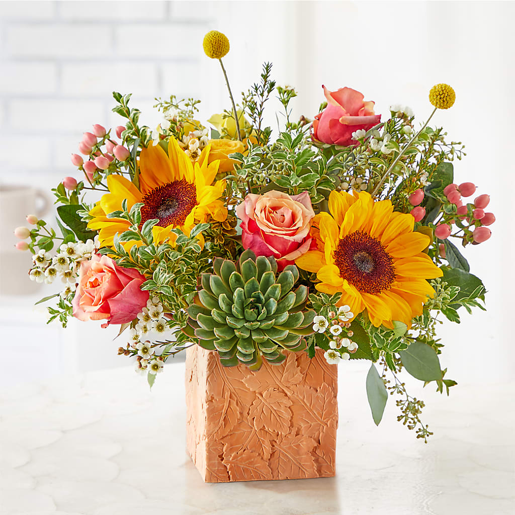 Sunflower Season Bouquet – LESLIE'S FLOWERS & PARTY SUPPLIES, Howell NJ