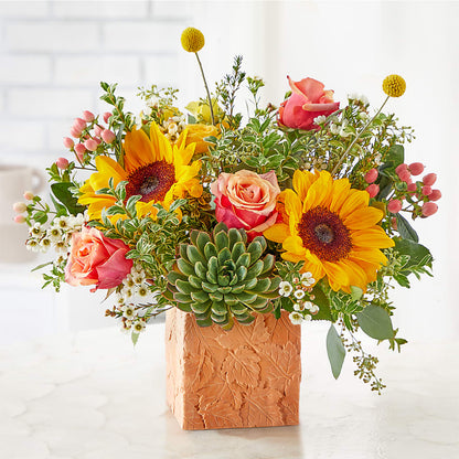 Sunflower Season Bouquet – LESLIE'S FLOWERS & PARTY SUPPLIES, Howell NJ