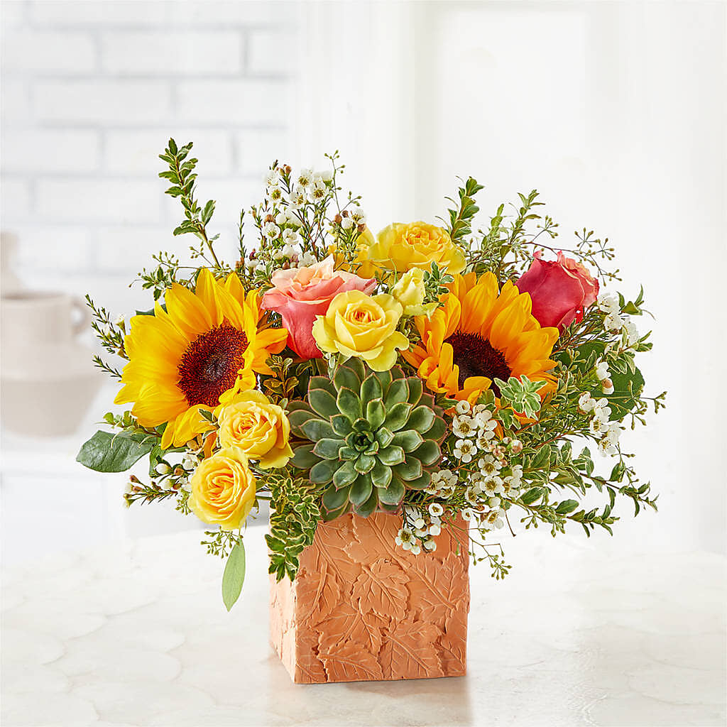 Sunflower Season Bouquet – LESLIE'S FLOWERS & PARTY SUPPLIES, Howell NJ