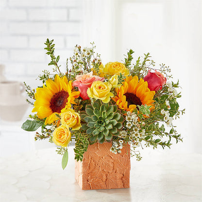 Sunflower Season Bouquet – LESLIE'S FLOWERS & PARTY SUPPLIES, Howell NJ