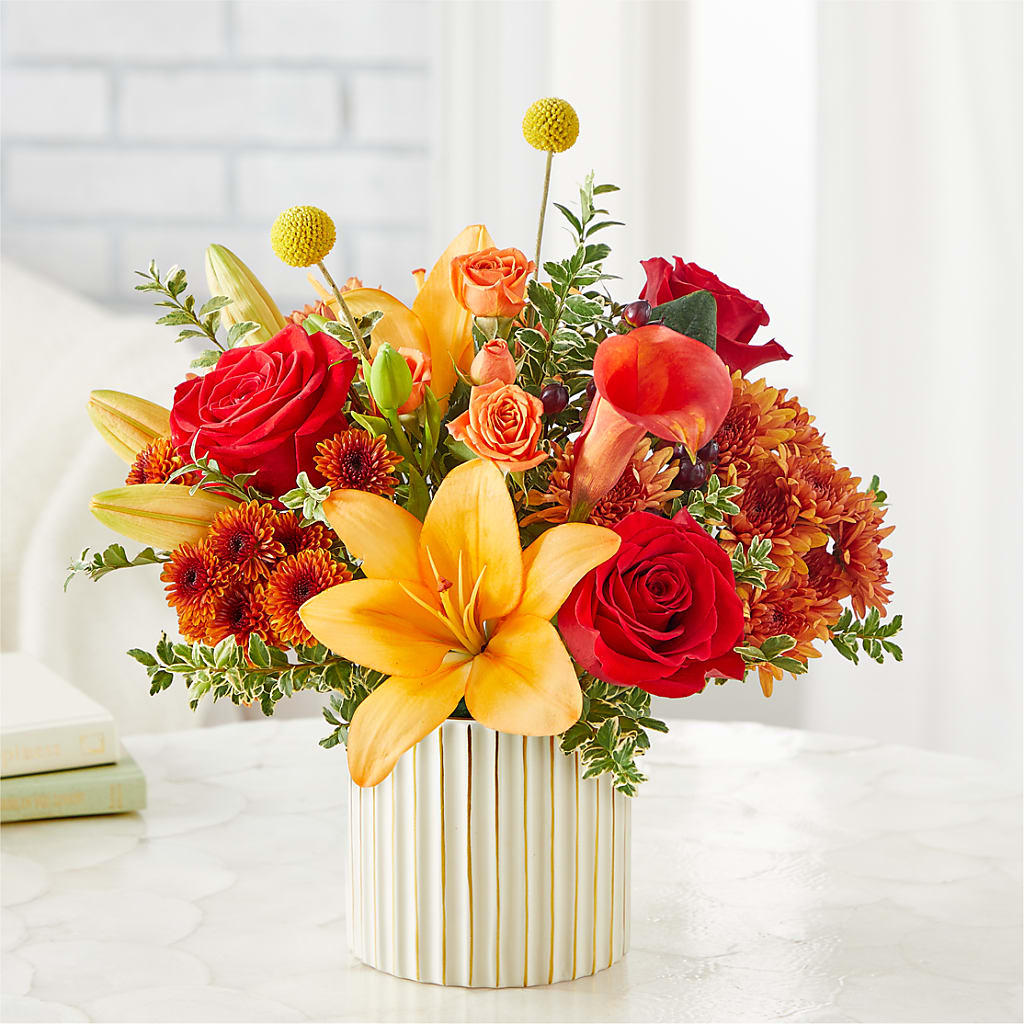 Scarlet Skies Bouquet – LESLIE'S FLOWERS & PARTY SUPPLIES, Howell NJ