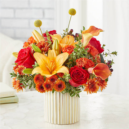 Scarlet Skies Bouquet – LESLIE'S FLOWERS & PARTY SUPPLIES, Howell NJ