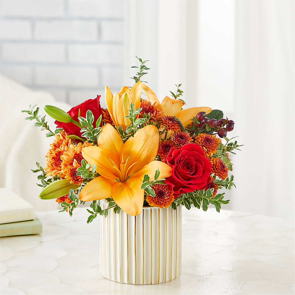 Scarlet Skies Bouquet – LESLIE'S FLOWERS & PARTY SUPPLIES, Howell NJ