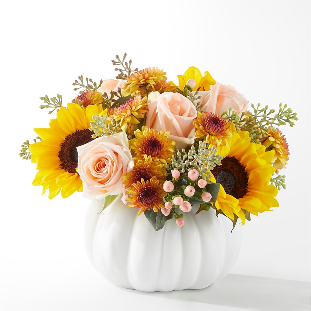 Pumpkin to Talk About Bouquet – LESLIE'S FLOWERS & PARTY SUPPLIES, Howell NJ