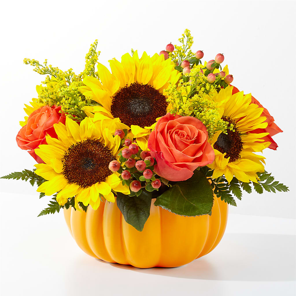 Pick of the Patch Pumpkin Bouquet – LESLIE'S FLOWERS & PARTY SUPPLIES, Howell NJ