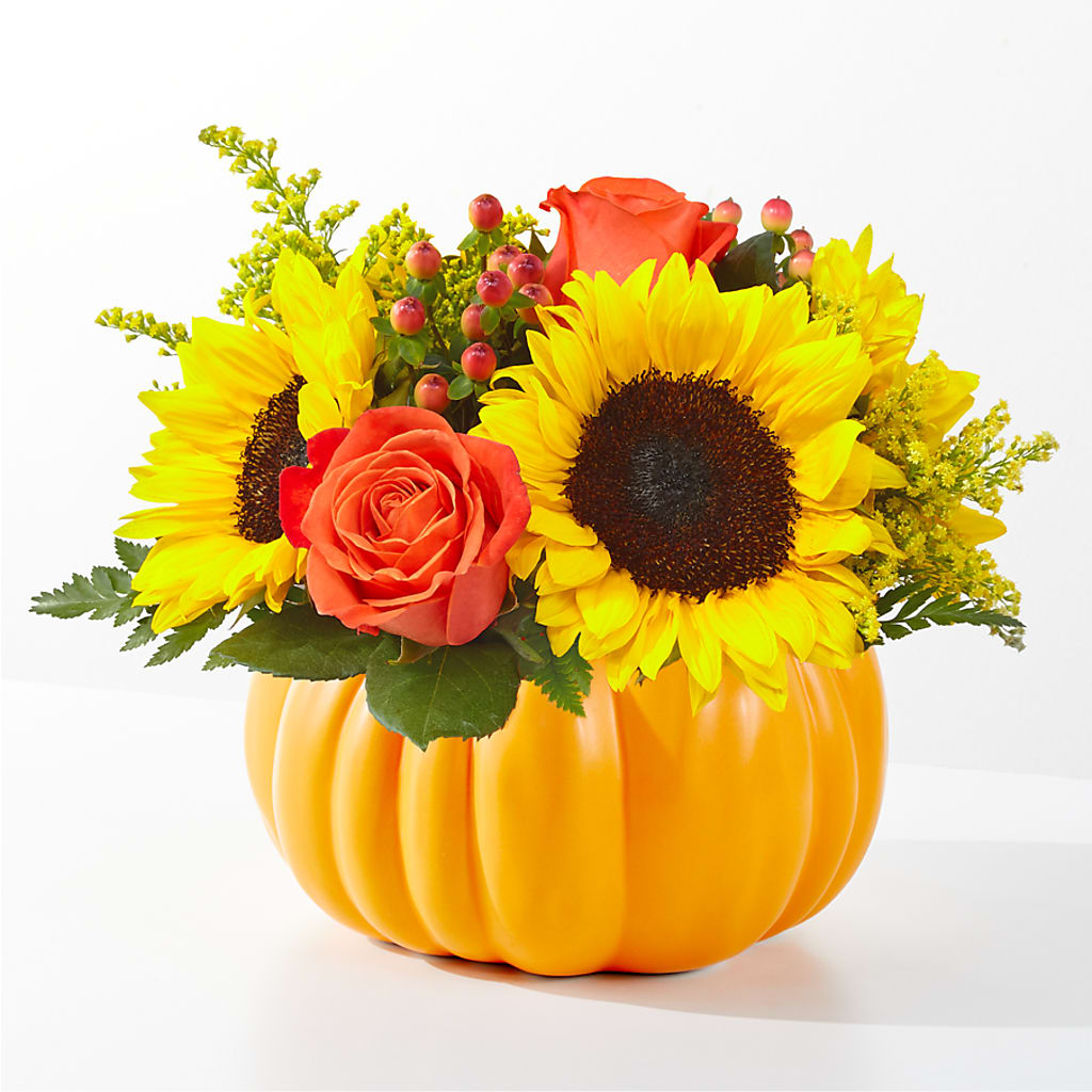 Pick of the Patch Pumpkin Bouquet – LESLIE'S FLOWERS & PARTY SUPPLIES, Howell NJ
