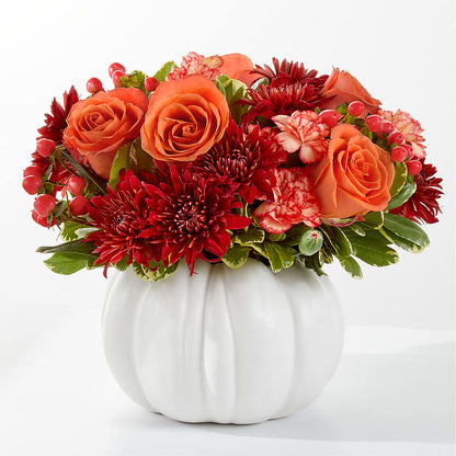 Autumn Air Pumpkin Bouquet – LESLIE'S FLOWERS & PARTY SUPPLIES, Howell NJ