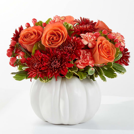 Autumn Air Pumpkin Bouquet – LESLIE'S FLOWERS & PARTY SUPPLIES, Howell NJ