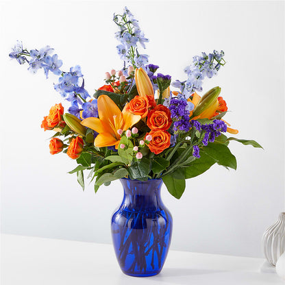 Radiant Citrus Bouquet – LESLIE'S FLOWERS & PARTY SUPPLIES, Howell NJ
