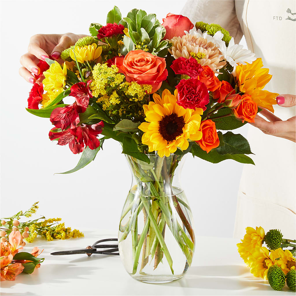Fall Delight – A Florist Original – LESLIE'S FLOWERS & PARTY SUPPLIES, Howell NJ