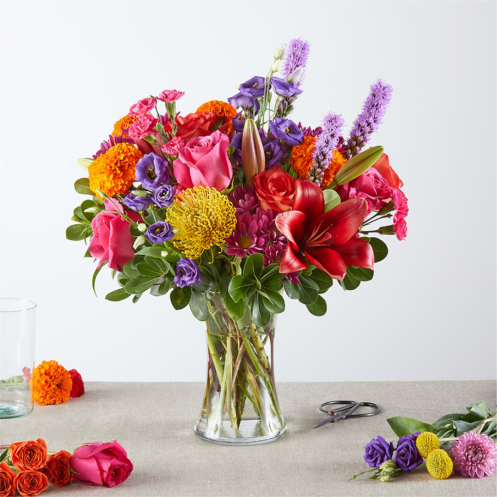 Feast of Color – A Florist Original – LESLIE'S FLOWERS & PARTY SUPPLIES, Howell NJ