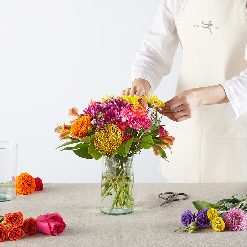 Feast of Color – A Florist Original – LESLIE'S FLOWERS & PARTY SUPPLIES, Howell NJ