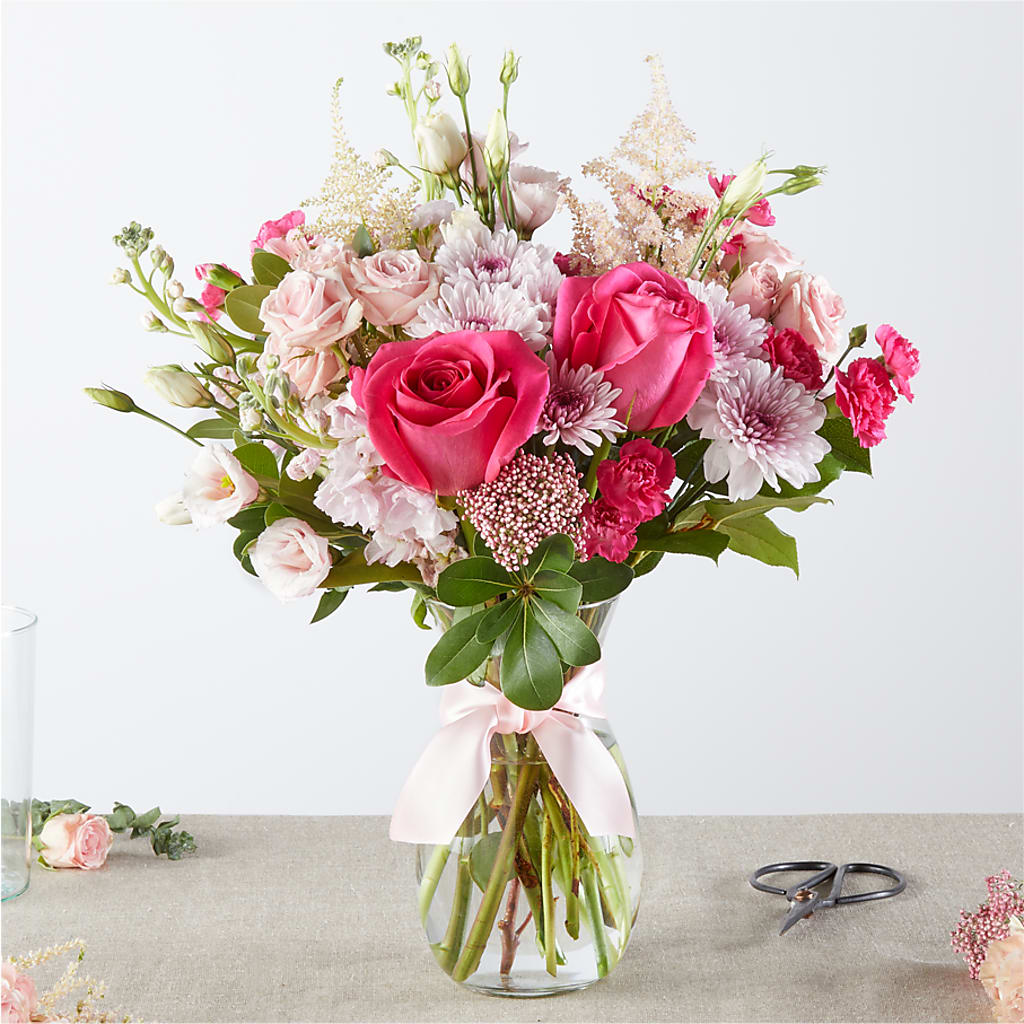 Pink Ribbon - A Florist Original – LESLIE'S FLOWERS & PARTY SUPPLIES, Howell NJ