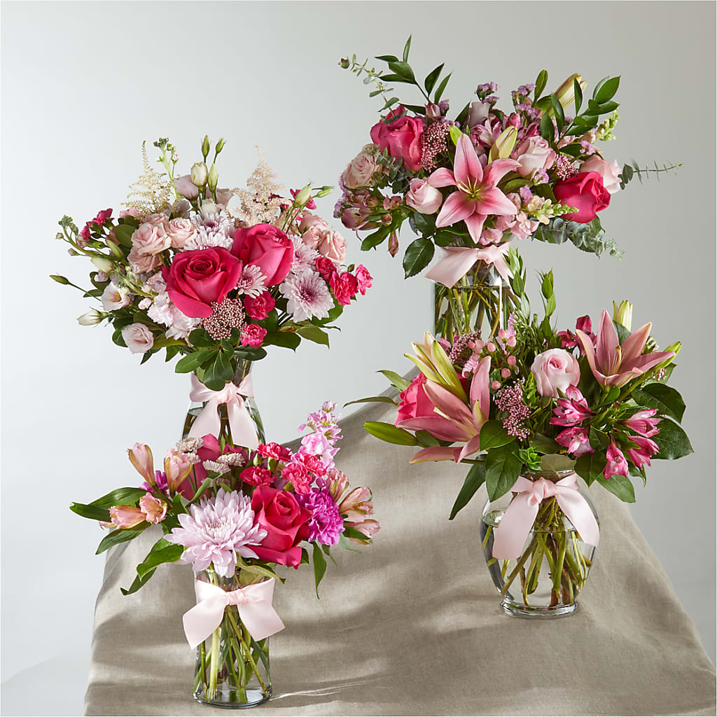 Pink Ribbon - A Florist Original – LESLIE'S FLOWERS & PARTY SUPPLIES, Howell NJ
