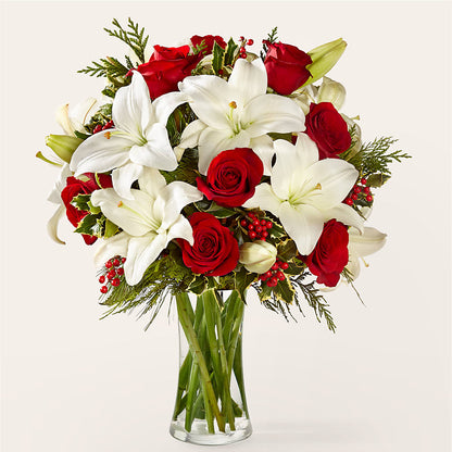 Sparkling Snowflakes Bouquet – LESLIE'S FLOWERS & PARTY SUPPLIES, Howell NJ