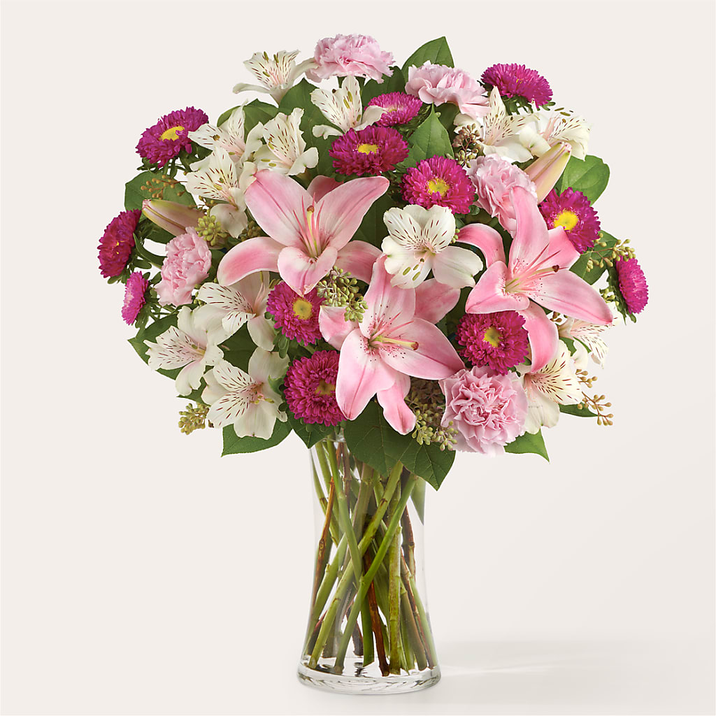 Feeling Fuchsia Bouquet – LESLIE'S FLOWERS & PARTY SUPPLIES, Howell NJ
