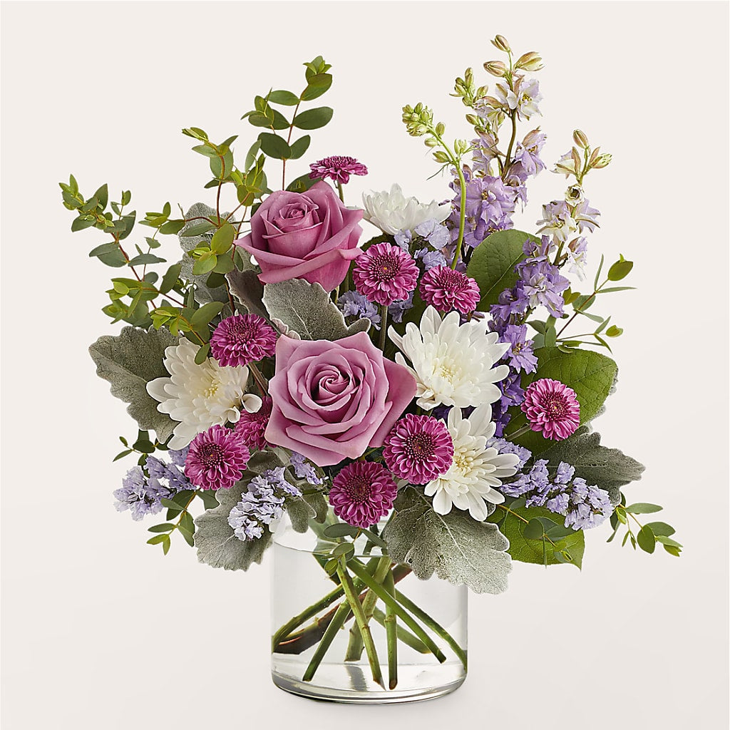 Violet Frost Bouquet – LESLIE'S FLOWERS & PARTY SUPPLIES, Howell NJ