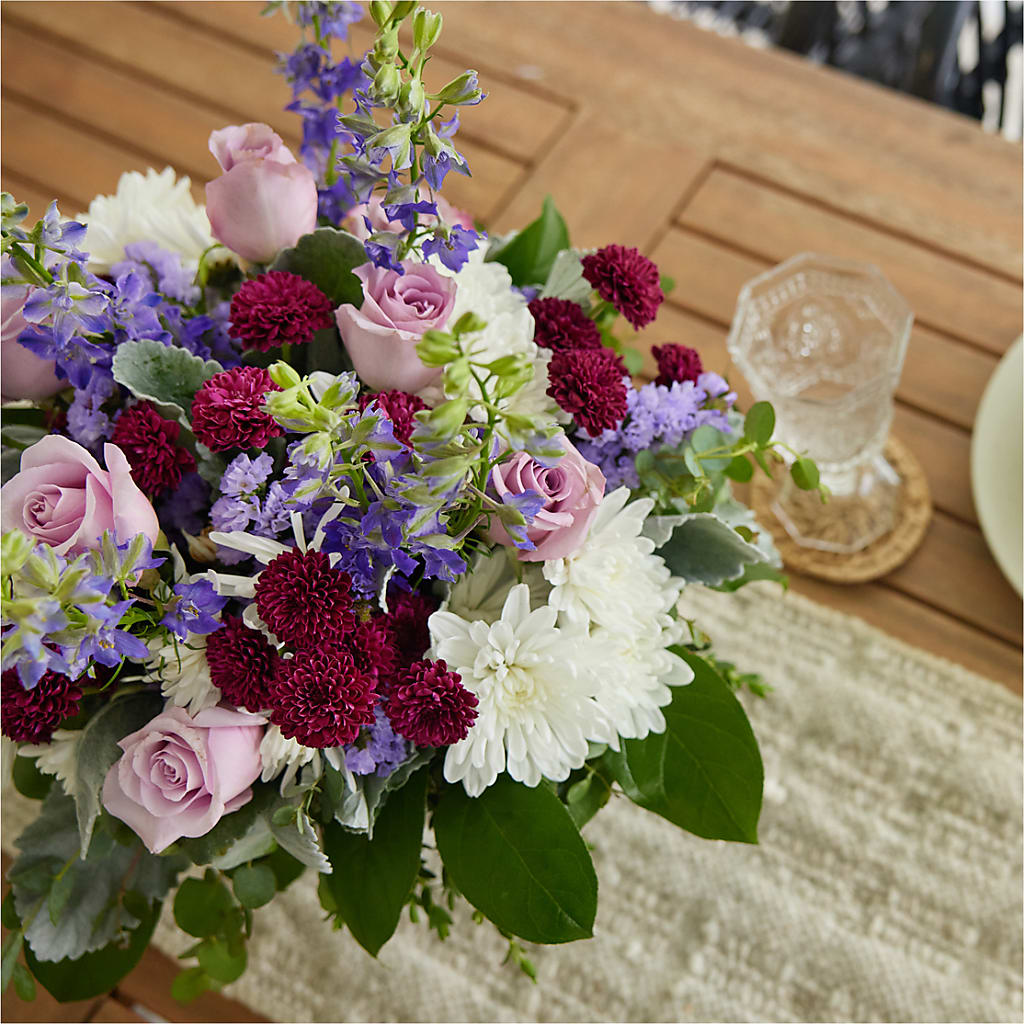 Violet Frost Bouquet – LESLIE'S FLOWERS & PARTY SUPPLIES, Howell NJ
